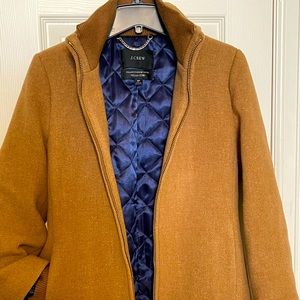 JCrew Lodge coat in Italian stadium cloth. Nello Gori. Sz 8 petite, fits like a6